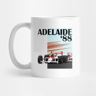 1988 Adelaide Formula 1 Grand Prix Senna Prost Mug